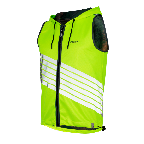 Leuchtweste, THREESIXTY Jacket, gelb, XXXL