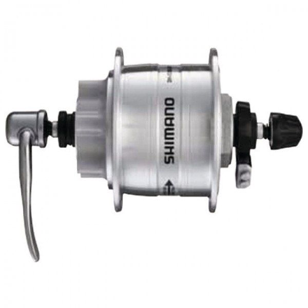 Shimano Nabendynamo DH-3D32 6-Loch 100 mm 32-Loch 6V/3W QR silber Box