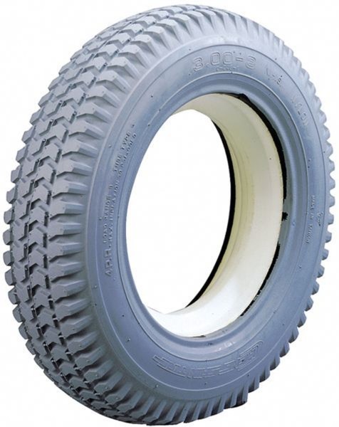 Pneu 3.00-8" grau