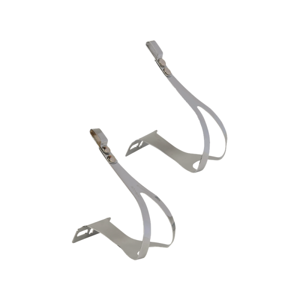 Zefal Pedalhaken, CHRISTOPHE 50, Edelstahl, chrom, S/M, 0506