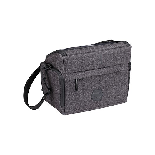 Lenkertasche 5.5L 26x16x18cm max. 5kg grau, BBB Click-Quick-Verschlusssystem