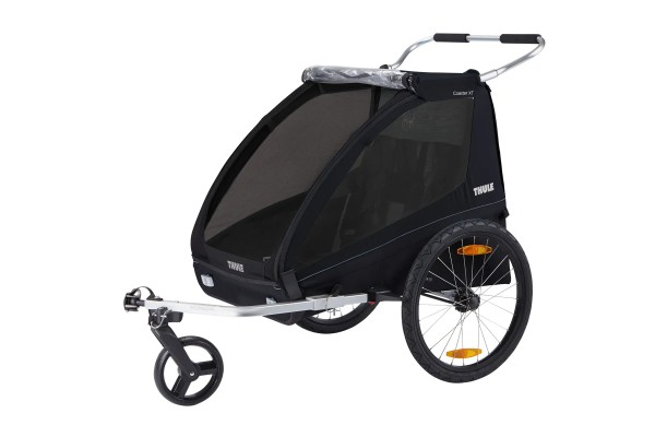 Thule Coaster XT 2 Fahrradanhänger Zweisitzer Schwarz