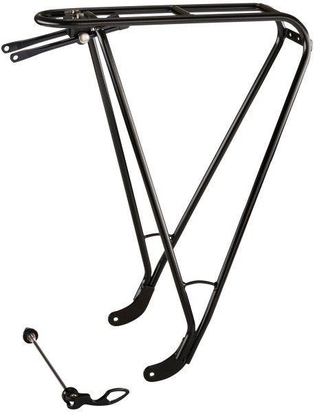 Gepäckträger Disco, schwarz, 28", 10mm