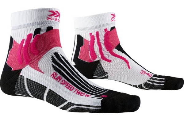 X-SOCKS Women Run Speed two arctic white/opal black 35-36