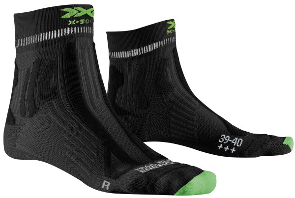 X-SOCKS Men Trail Run Energy 4.0 opal black/effektor green
