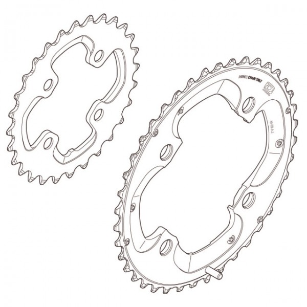Shimano Kettenblatt Deore XT FC-M785 38 Zähne AM-Typ
