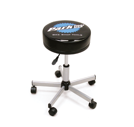 Park Tool STL-2 Werkstatthocker mit Rollen, höhenverstellbar 44-57 cm, drehbar