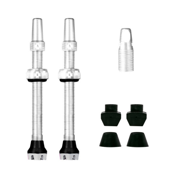 Muc-Off V2 Tubeless Valve Kit 60mm/silver
