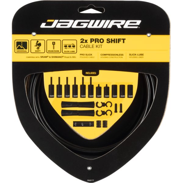 Schaltkabel/Hülle, SHIFT PRO 4mm SET Road/MTB - Sram/Shimano BLACK PCK500