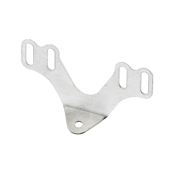 Zubehör, Schutzblechhalter 180082, Edelstahl 50/80 mm Lochabstand