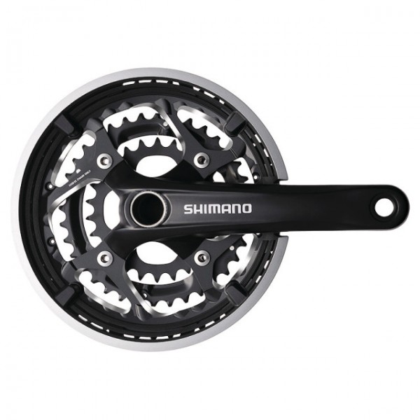 Shimano Kettenradgarnitur Deore LX FC-T551 HT II 175mm 44x32x24 schwarz box