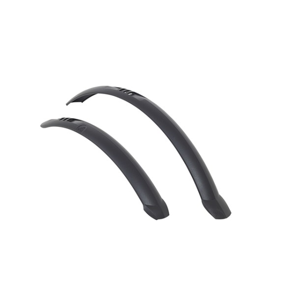 Hebie Steckschutzblech Set MTB 24-26 Zoll Schwarz 55mm