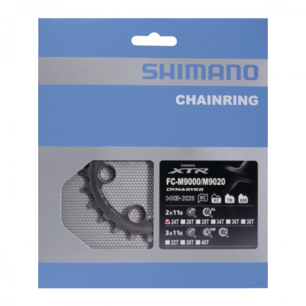 Shimano Kettenblatt XTR FC-M9000 26 Zähne AT-Type