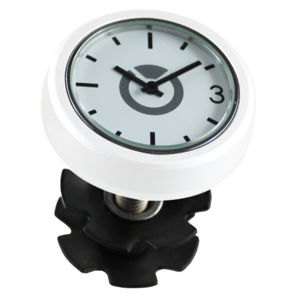 by.Schulz Uhr, Speedlifter A-Head Clock Alu white