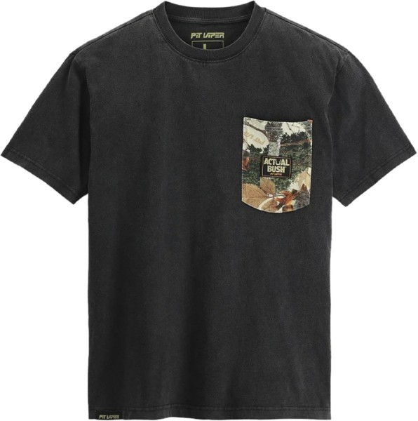 Pit Viper Actualbush Pocket Tee grau S