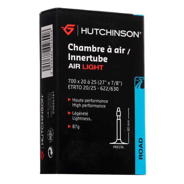 Hutchinson Schlauch, AIR LIGHT 700x20-25 Presta 48mm