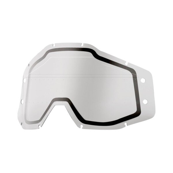 100percent Lens Accuri Forecast Dual Lens Sonic Bumps Clear