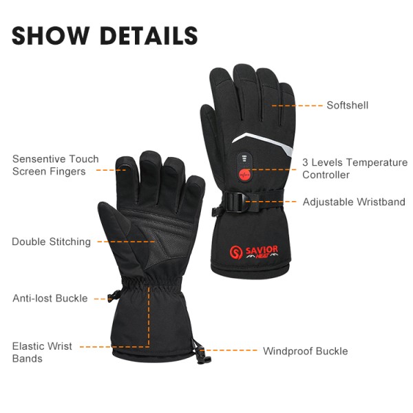SAVIOR Wintersport Snow SHGS66B Unisex Black
