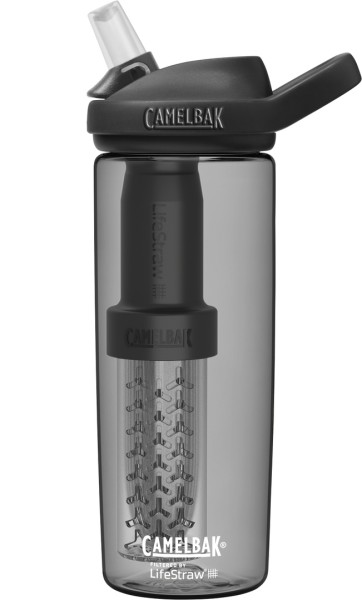 Camelbak Bottle eddy+ lifestraw 0.6l charcoal