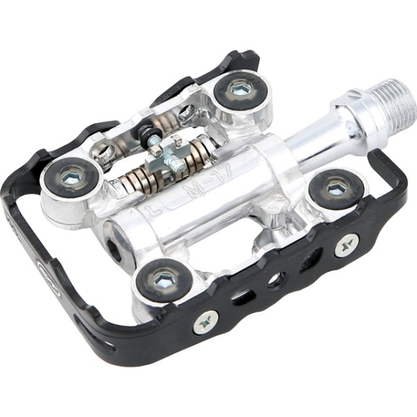 Contec Clipless Pedale Dual Sport Schwarz SPD-System