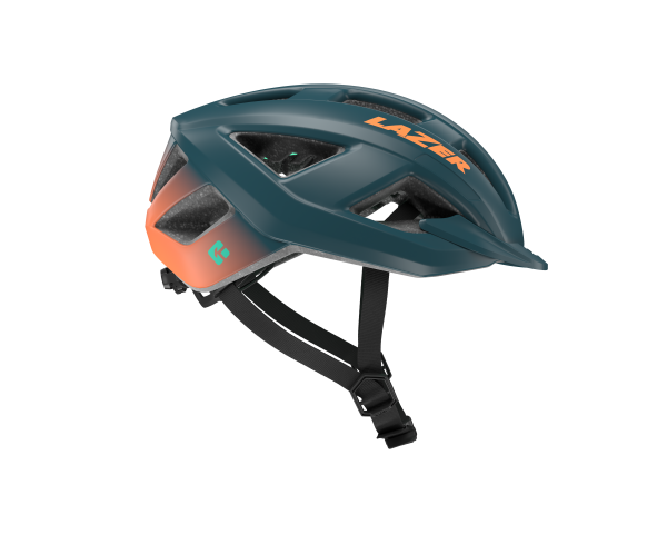 LAZER Casque Sport Cerro KinetiCore, matte blue orange, 52-56