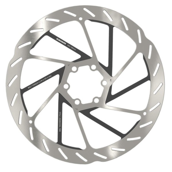 Sram Bremsscheibe HS2 220mm 6-bolt abgerundet