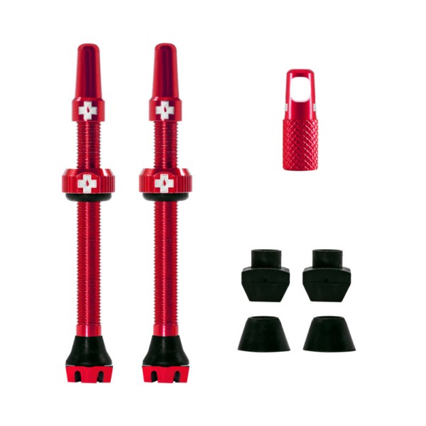 Muc-Off V2 Tubeless Valve Kit 60mm/red