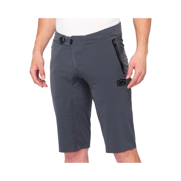 100percent Shorts Celium charcoal 28