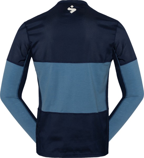 Sweet Protection Hunter Merino Hybrid LS Jersey M flare blue