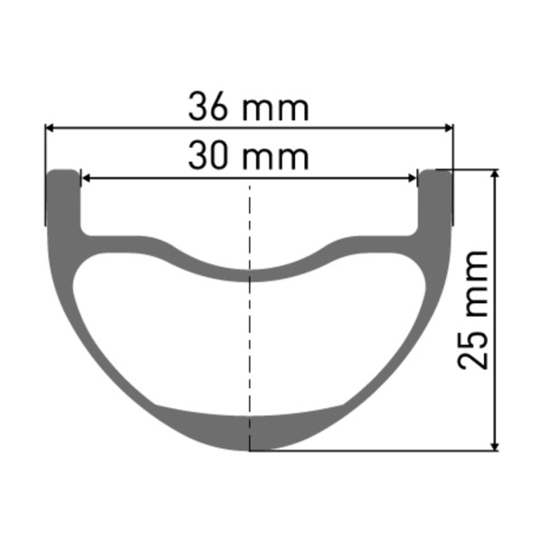 HXC 1501 SPLINE Laufrad 29" IS 30 148/12 MS
