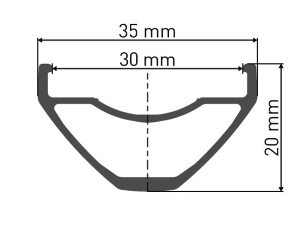H 552 Felge DB 29" 30 28L