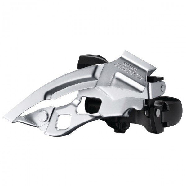Shimano Umwerfer Deore FD-T6000 3x10- Gang LC To-Sw Du-Pu 66-69° Schwarz Box