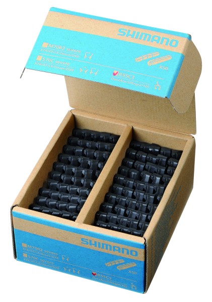 Shimano Bremsgummi R55C3 für Alufelgen mit Befestigungsschraube 50er Karton