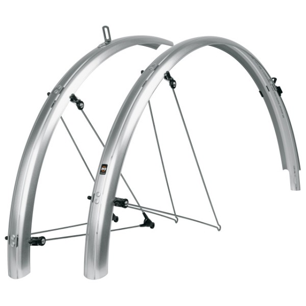SKS Schutzblechgarnitur Bluemels Basic 28" 55 mm silber