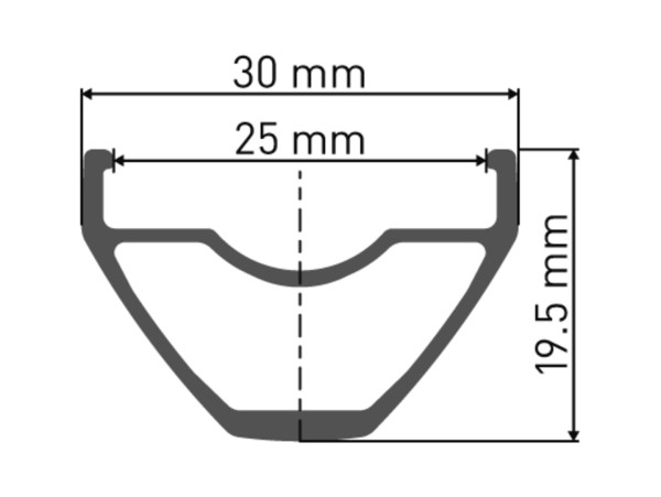 M 462 Felge DB 27.5" 25 32L