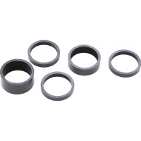 Contec Carbon Spacer Set 5-teilig schwarz Contec Carbon Spacer Set 5-teilig schwarz