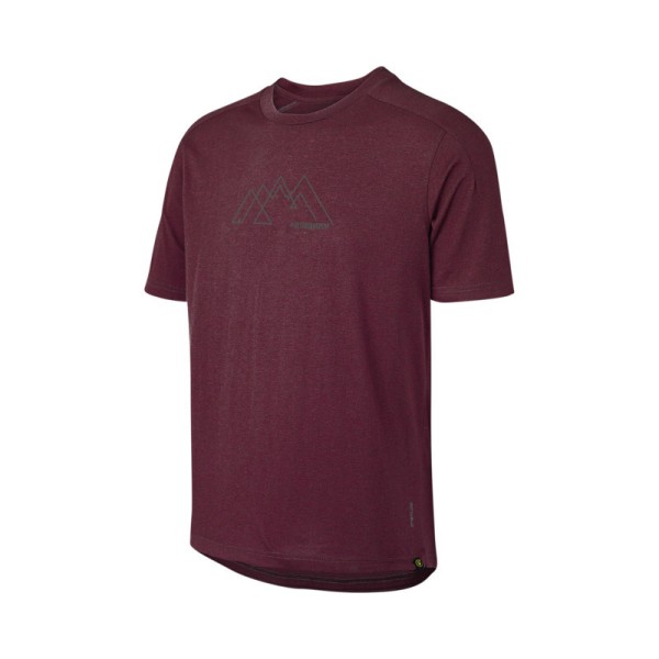 iXS Kids Flow Getoutandplay Tech Tee raisin 140