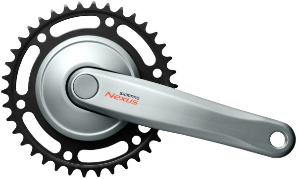 Shimano Nexus Kettenradgarnitur FC-C6000 170mm 38 Zähne silber