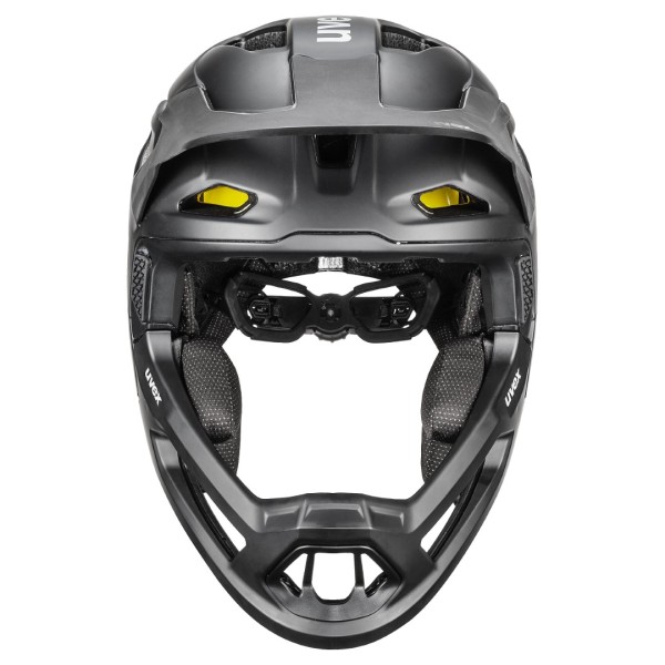 uvex revolt MIPS all black mat 52-57
