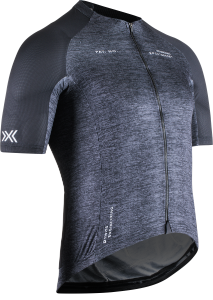 X-BIONIC Men Corefusion Endurance Merino Jersey opal black melange, L