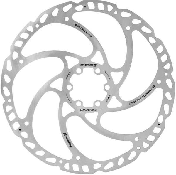 SwissStop Catalyst One DISC Scheibe 220mm 6-Loch 1.95mm ohne Schrauben