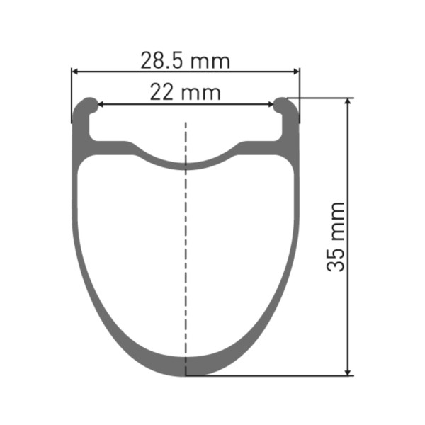 CRC 1400 SPLINE Laufrad 700c CL 35 142/12