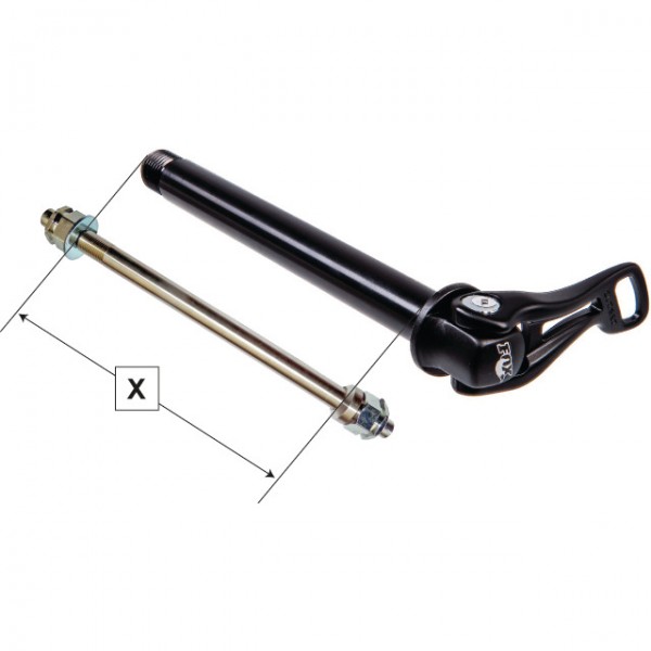 FollowMe Steckachs-Aufnahmeadapter M12x1.75 Länge 174mm