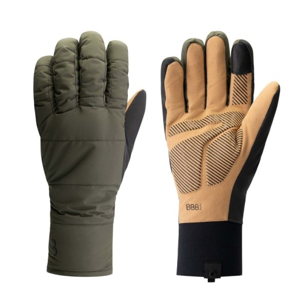 Winterhandschuh PufferShield schwarz S wasserdicht, Primaloft Isolation
