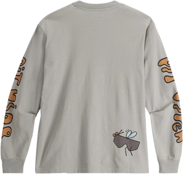 Pit Viper Viscoelastic Long Sleeve Tee beige S