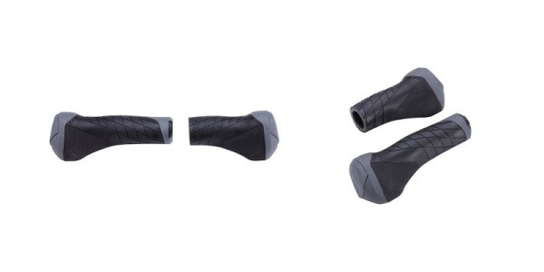 Ergogriff 92 / 133mm schwarz / grau