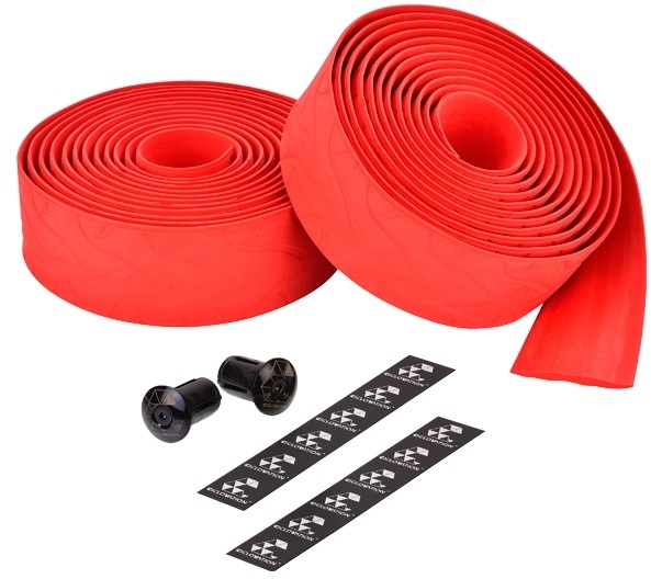 Ciclovation Lenkerband Silicone Touch 2.6mm, Silicone Gel, 2000 x 30mm Red