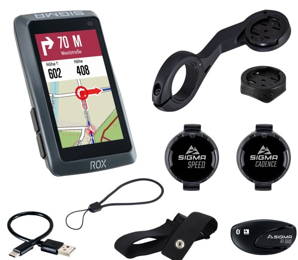 Sigma Compteur ROX 12.1 Evo GPS Set gris