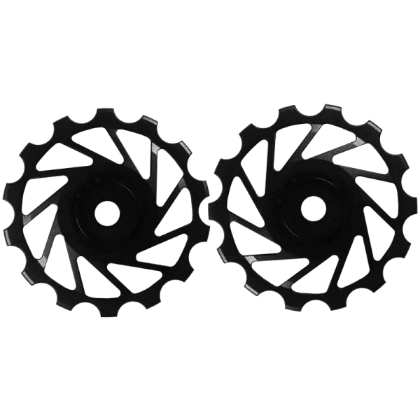 Schaltkäfig, Ceramic, Pulley Wheelset 14T, black