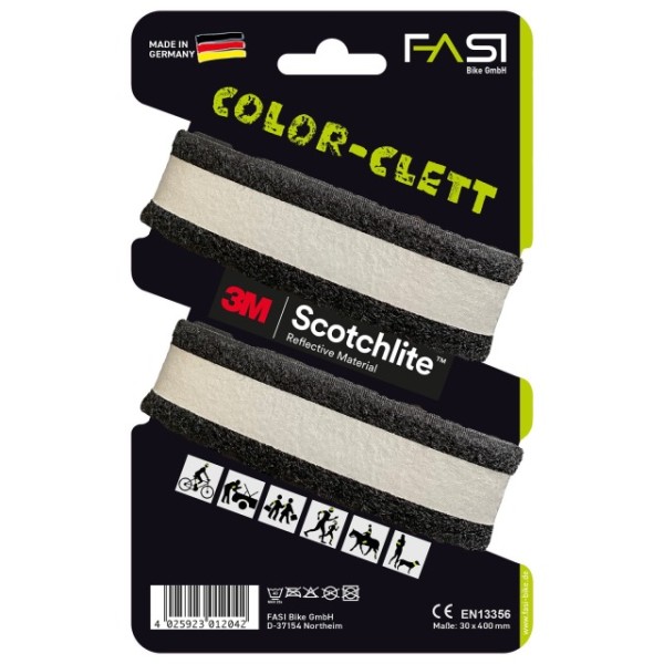 Fasi Color-Clett Binde schwarz